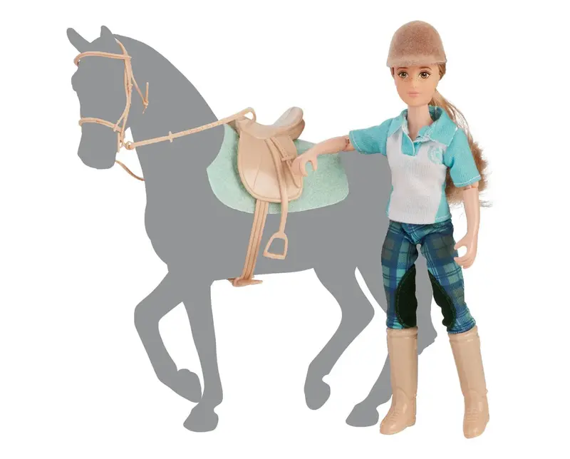 Breyer Greta - English Rider & Tack 1