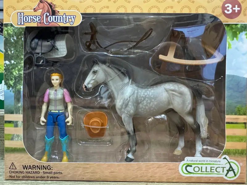 Breyer Lady Hobby Rider & Accessories Window Box 1