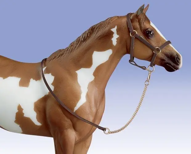 Breyer Leather Halter With Lead 1