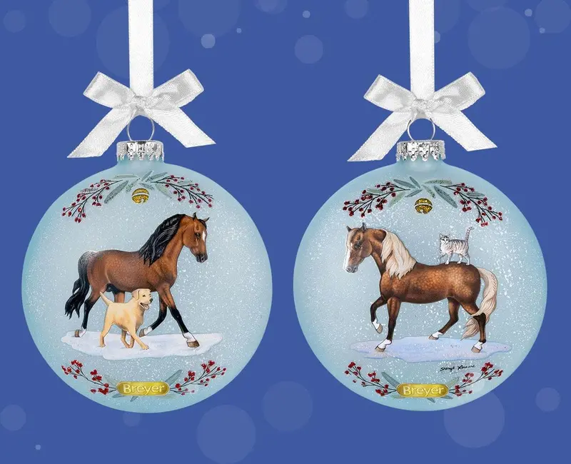 Breyer Morgan And Friends 2025 Artist Signature Ornament 1