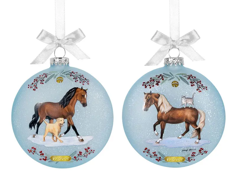 Breyer Morgan And Friends 2025 Artist Signature Ornament 2