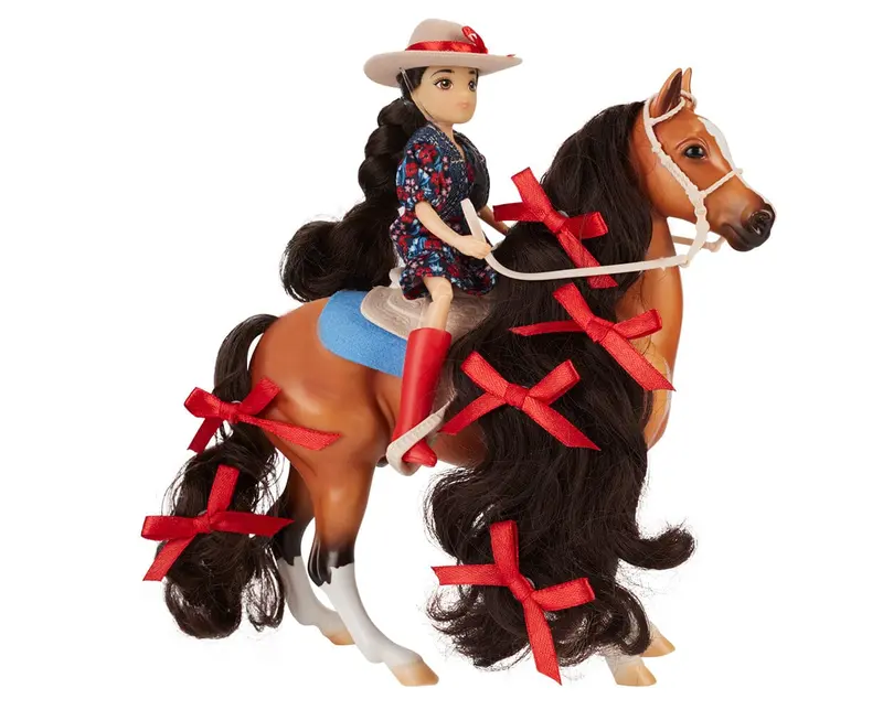 Breyer Nora & Boots - Western Horse And Rider 1
