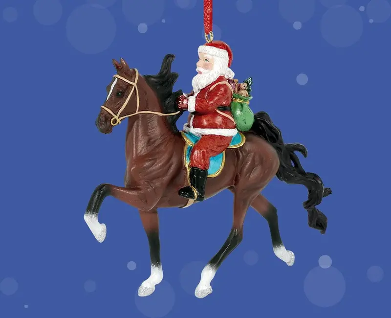 Breyer Showman Santa 2025 Santa Ornament 1