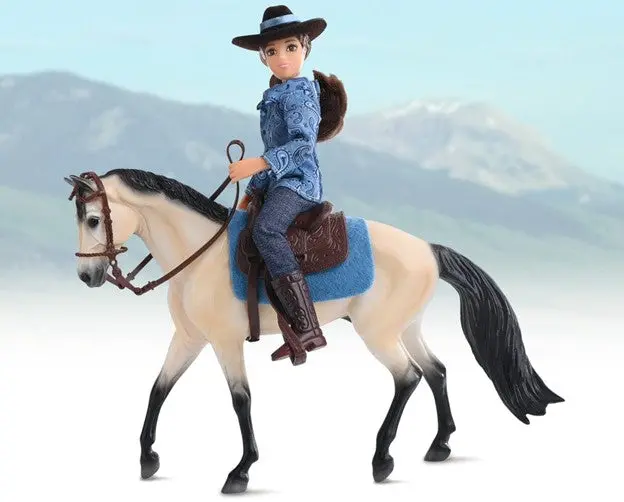 Breyer Western Horse And Rider Set 1