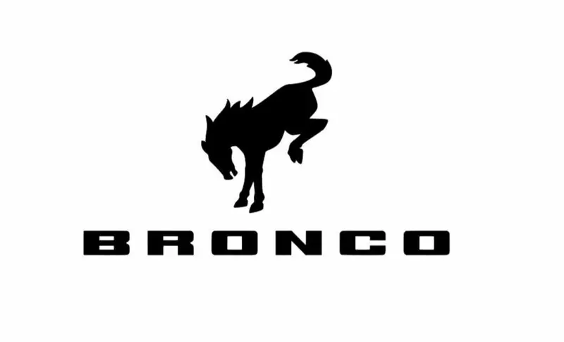 Bronco Bottom Horse Iron On Heat Transfer Vinyl Htv Decal 4" 6" 8" 10" 12" Ford Multiple Colors 4