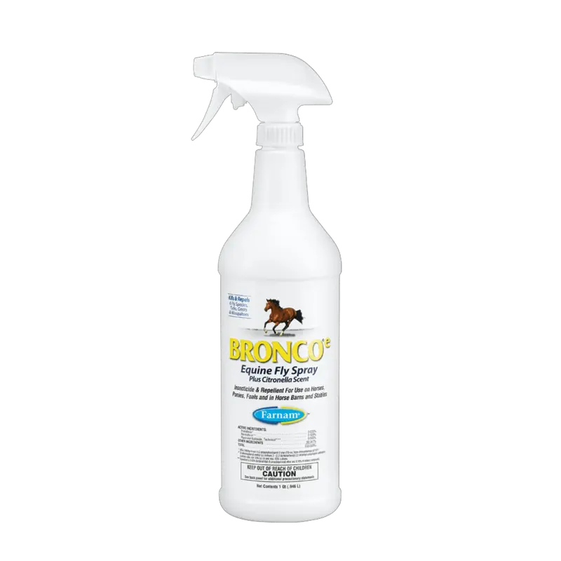 Bronco Equine Fly Spray Plus Citronella Scent 1