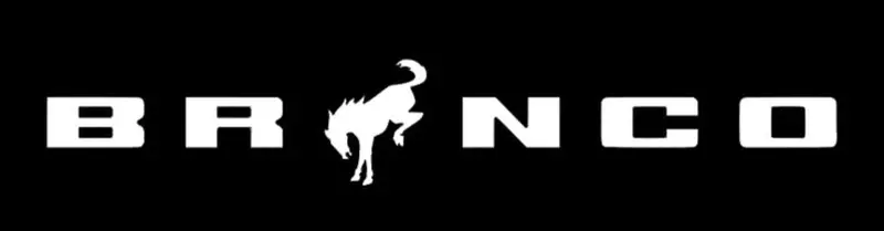 Bronco Logo W/ Horse Iron On Heat Transfer Vinyl Htv Decal 4" 6" 8" 10" 12" Ford Multiple Colors 1