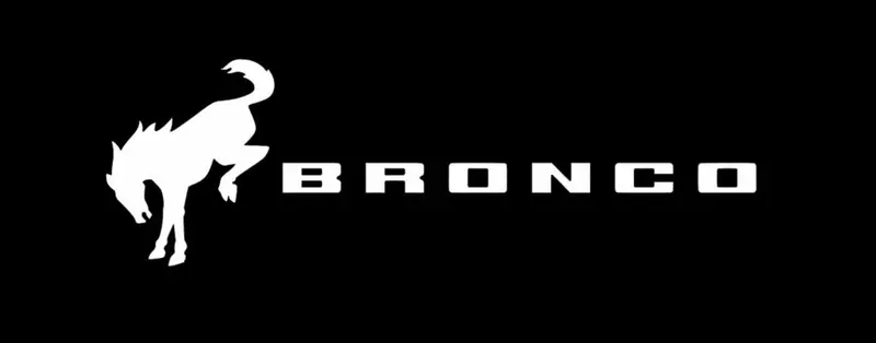 Bronco Side Horse Iron On Heat Transfer Vinyl Htv Decal 4" 6" 8" 10" 12" Ford Multiple Colors 1