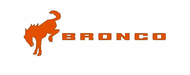 Bronco Side Horse Iron On Heat Transfer Vinyl Htv Decal 4" 6" 8" 10" 12" Ford Multiple Colors 5