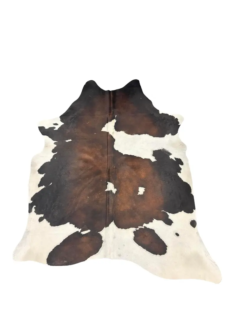 Brown And White Spotted Cowhide 1