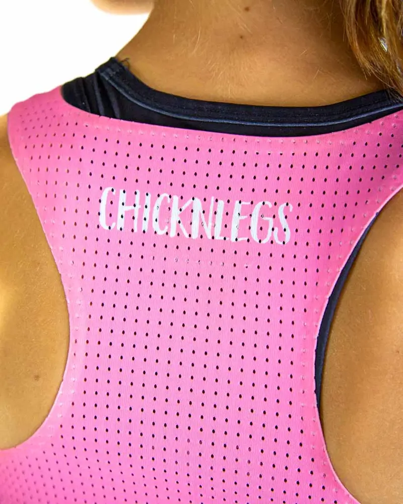 Bubblegum Pink Pwr Crop Top 6