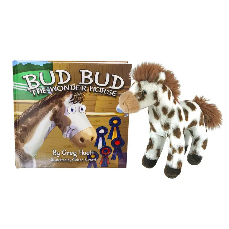 Bud Bud The Appaloosa Stuffed Horse 2