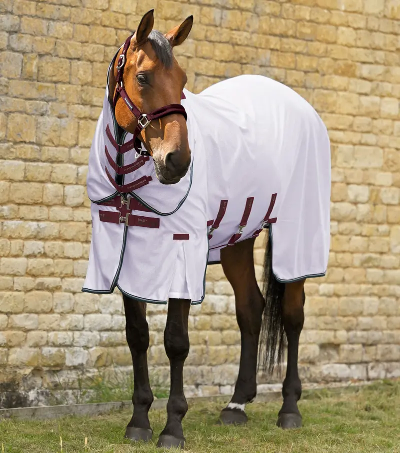 Bug Buster Fly Rug With Detachable Neck And Belly Flap Lavender 1