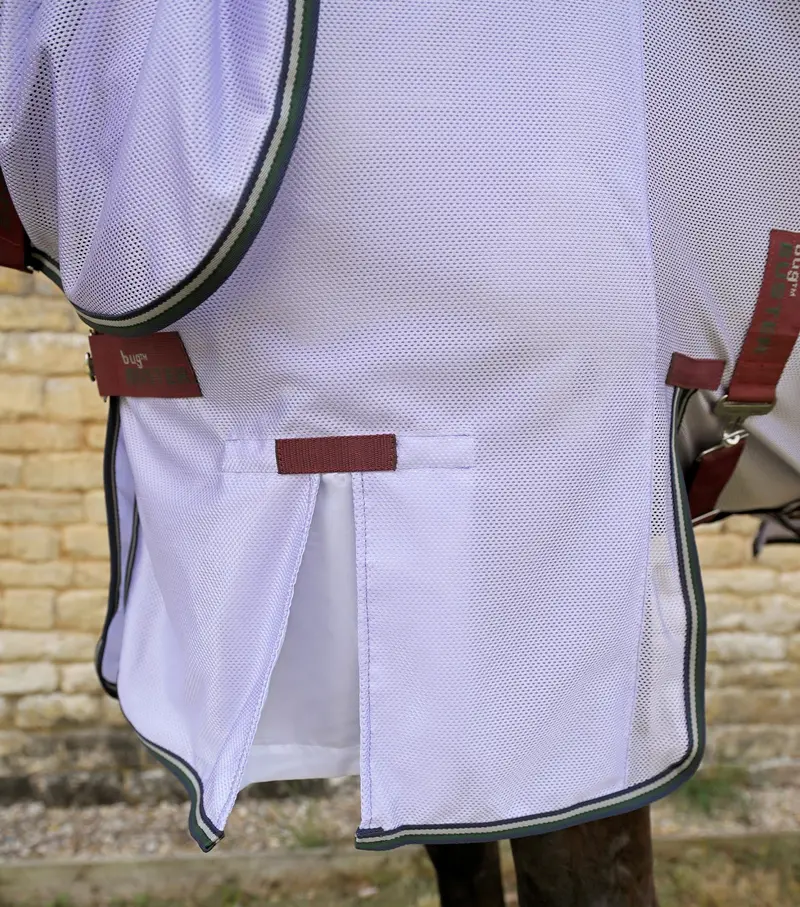 Bug Buster Fly Rug With Detachable Neck And Belly Flap Lavender 4