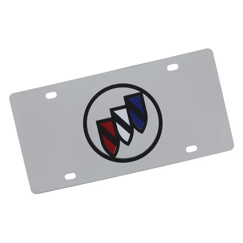 Buick Logo License Plate (Chrome) 1