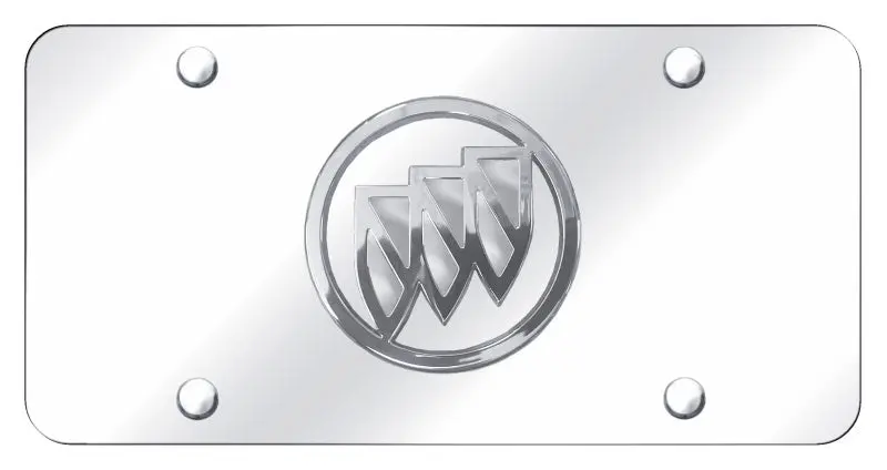 Buick Logo License Plate (Chrome) 1