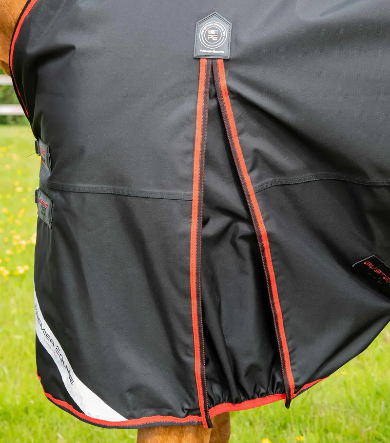 Buster 250G Turnout Rug With Classic Neck Cover Black 5