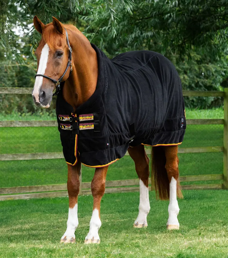 Buster Fleece Cooler Rug - Continental Edition Black 1