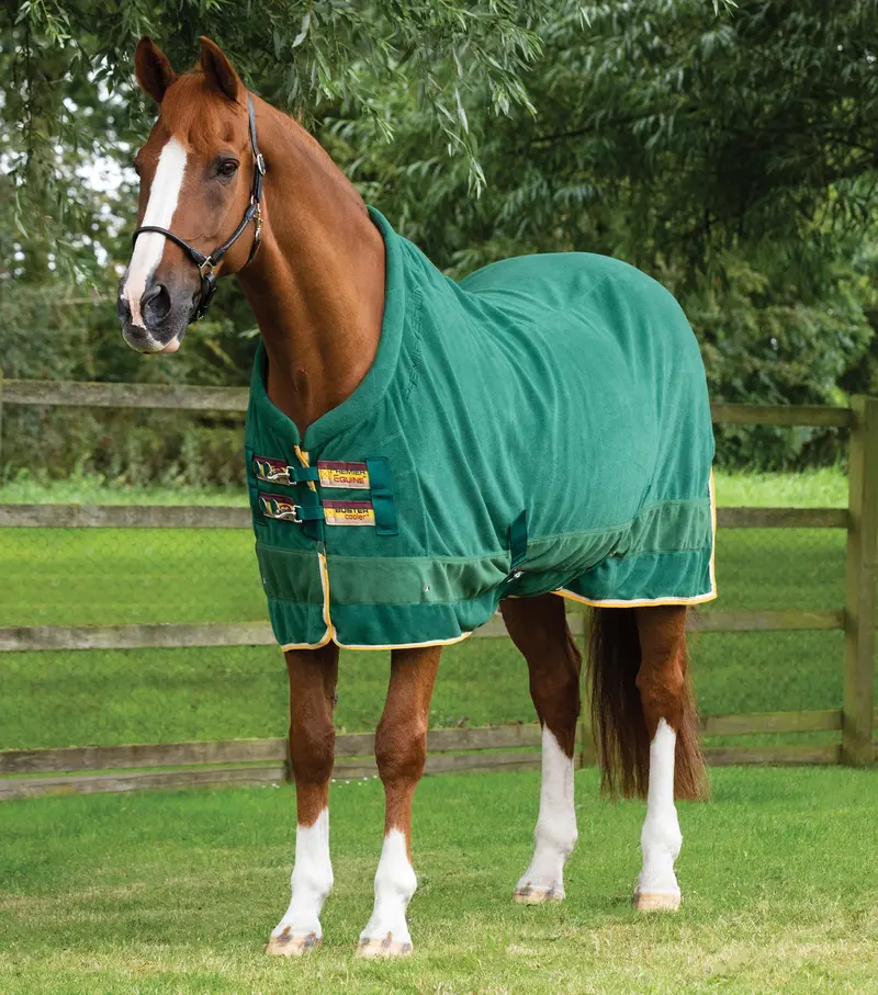 Buster Fleece Cooler Rug - Continental Edition Green 1