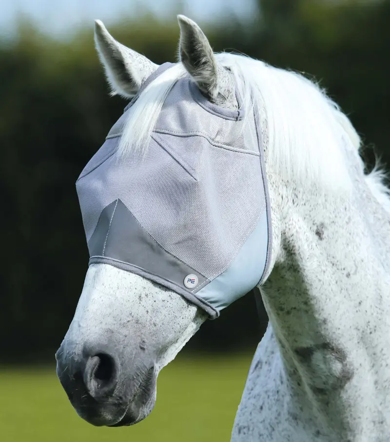 Buster Fly Mask Standard Silver 1