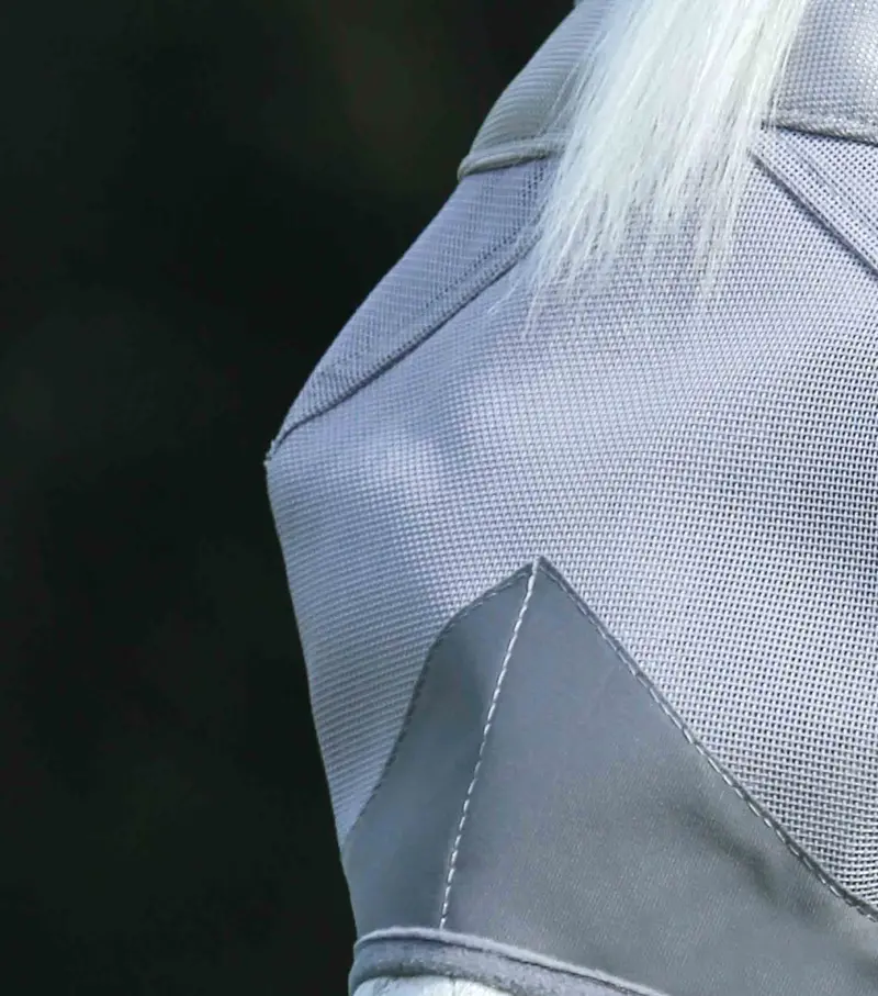 Buster Fly Mask Standard Silver 2