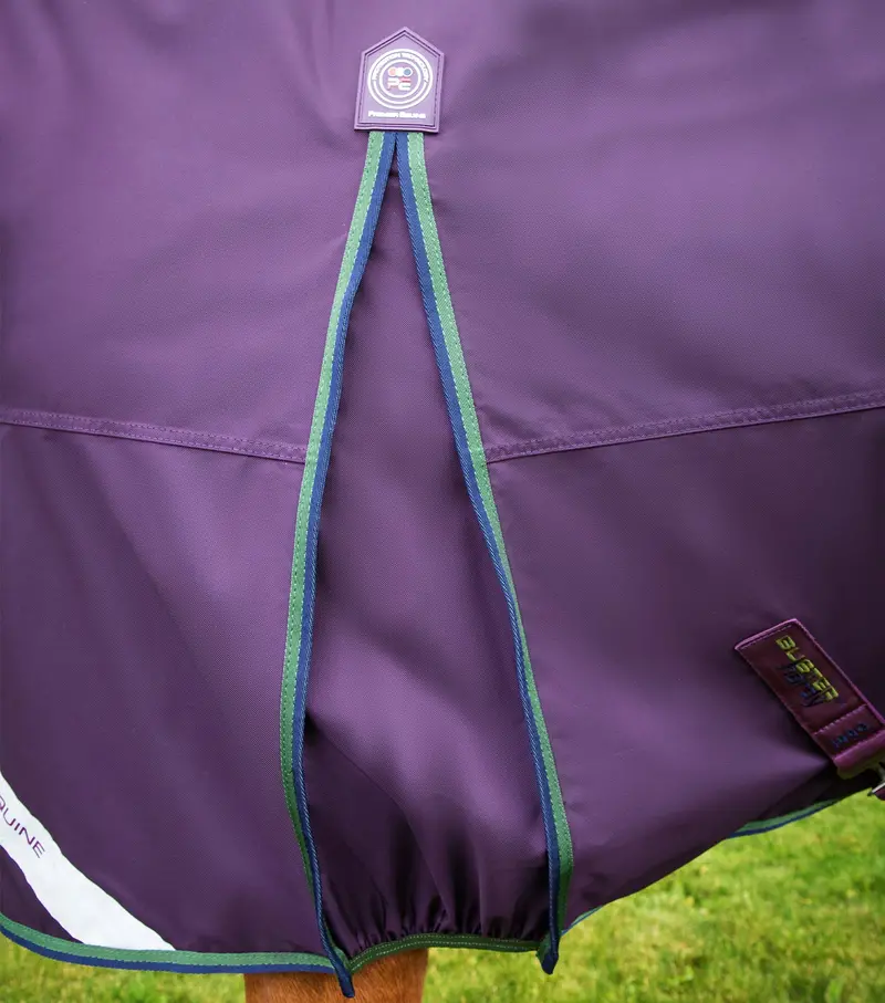 Buster Hardy 100G Half Neck Turnout Rug Purple 4