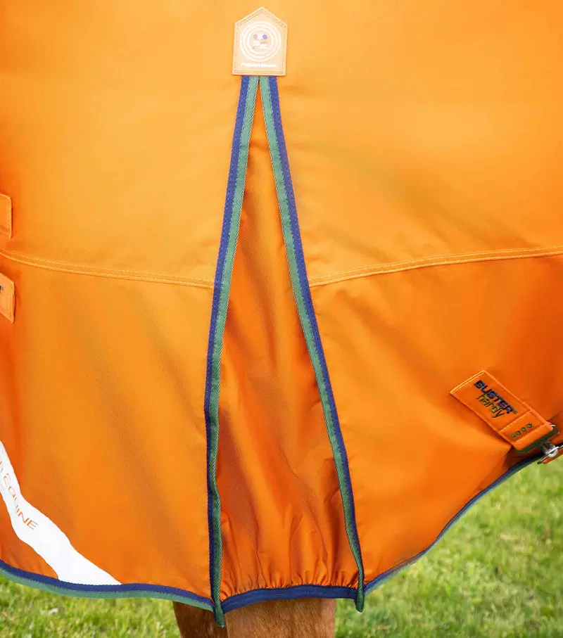 Buster Hardy 400G Half Neck Turnout Rug Burnt Orange 3