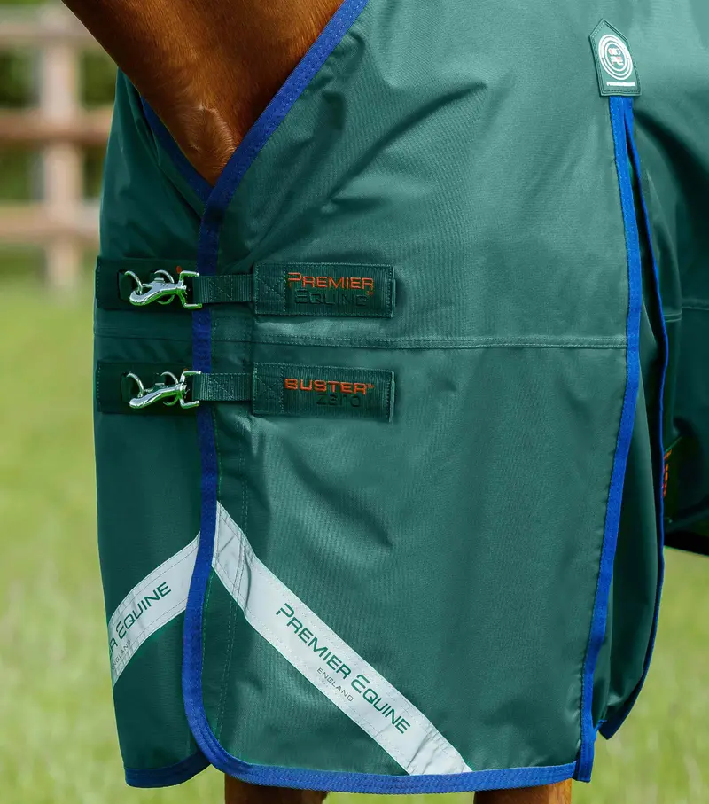 Buster Zero Original Turnout Rug Green 2