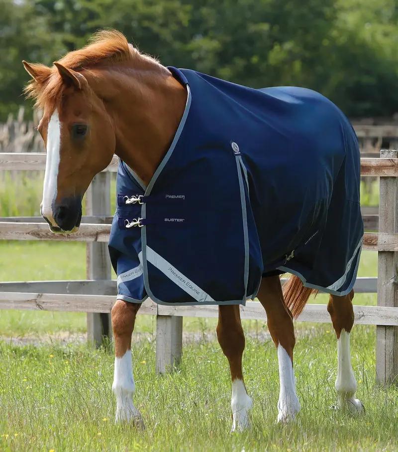 Buster Zero Original Turnout Rug Navy 1