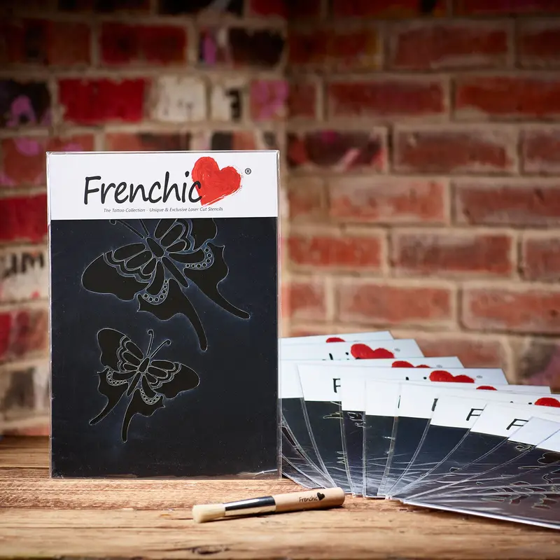 Butterflies Stencil 1