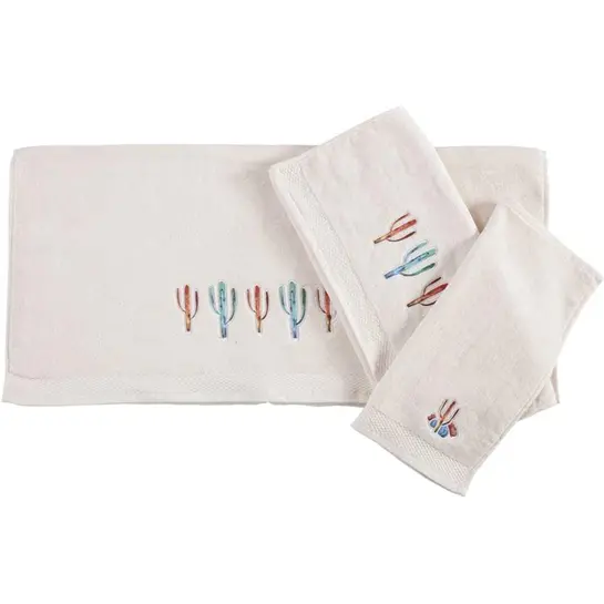 Cactus 3 Piece Towel Set 1