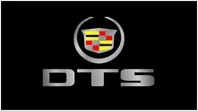 Cadillac Dts Lazer-Tag Acrylic License Plate (Black) 1