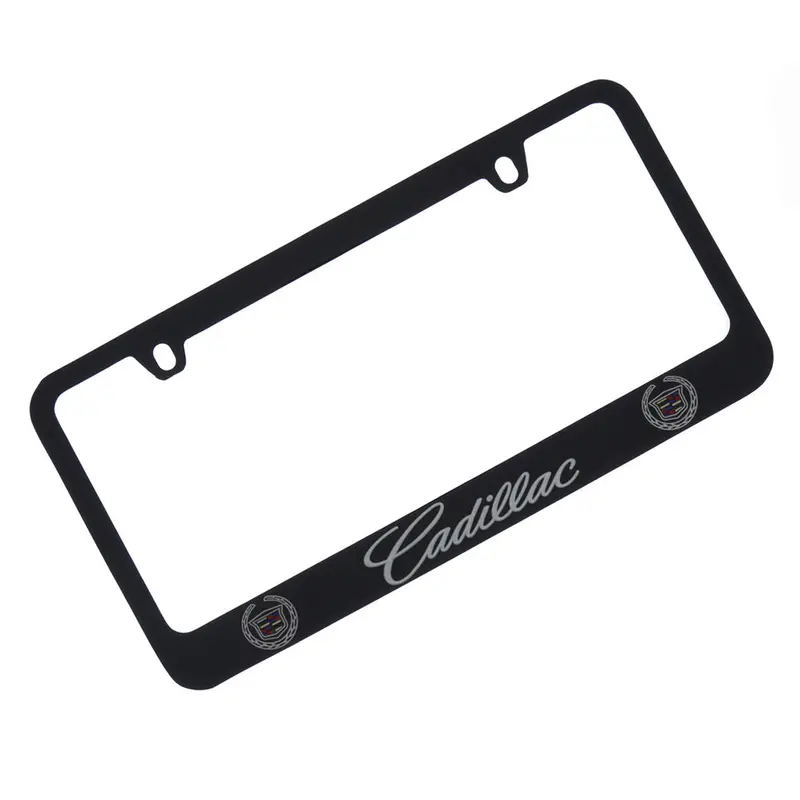 Cadillac License Plate Frame (Black) 1