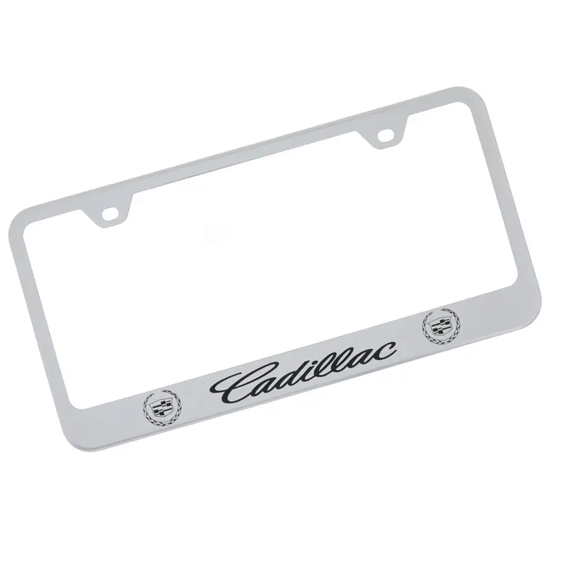 Cadillac License Plate Frame (Chrome) 1