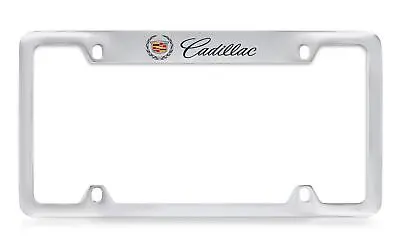 Cadillac Logo License Plate Frame (Chrome) 1