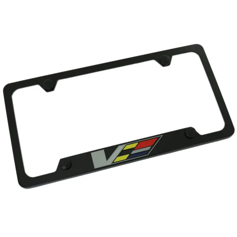 Cadillac V-Series License Plate Frame (Black) 1