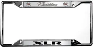 Cadillac Xlr License Plate Frame (Black) 1