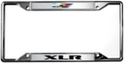 Cadillac Xlr Logo License Plate Frame (Chrome) 1