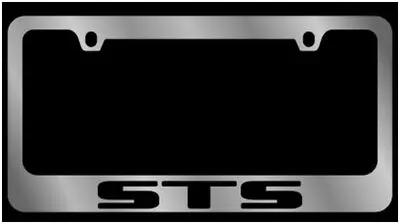 Cadillac Xlr V License Plate Frame (Black) 1