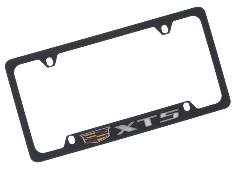 Cadillac Xt5 License Plate Frame (Black) 1