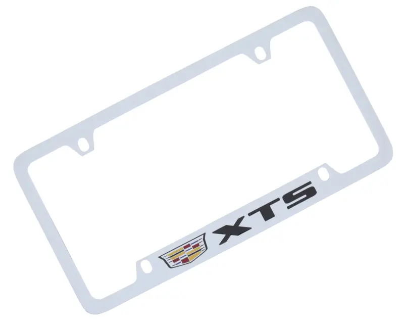 Cadillac Xts License Plate Frame (Chrome) 1