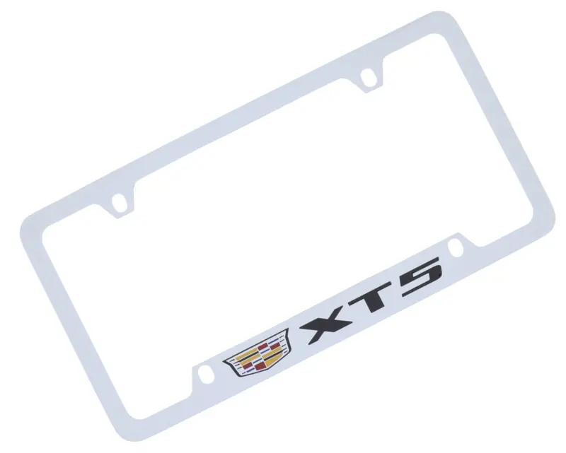 Cadillac Xts License Plate Frame (Chrome) 1