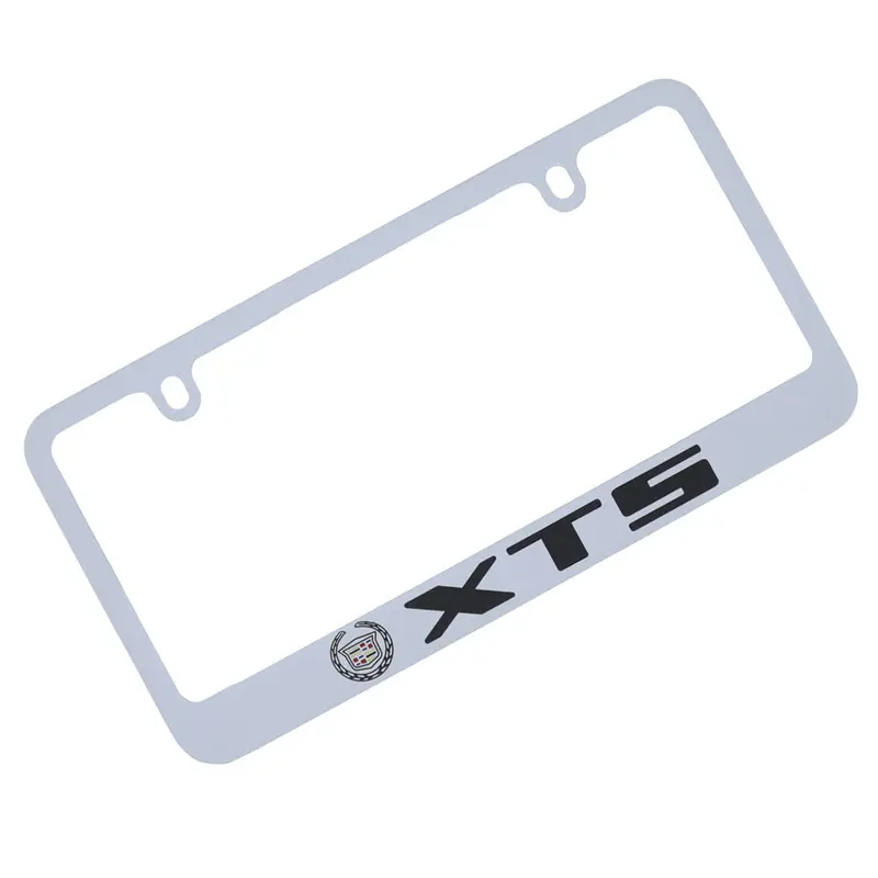 Cadillac Xts Logo License Plate Frame (Chrome) 1
