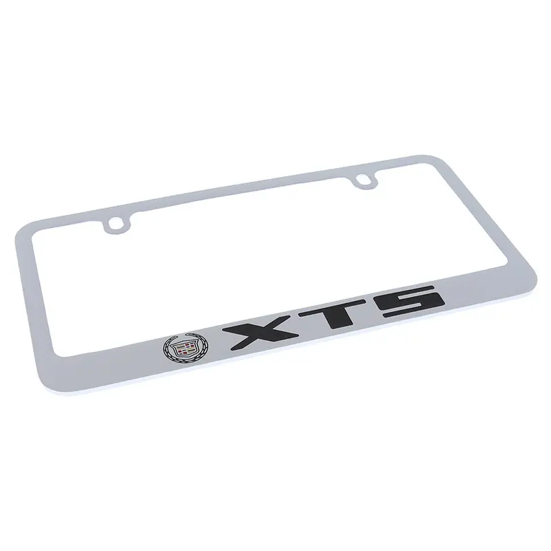 Cadillac Xts Logo License Plate Frame (Chrome) 2