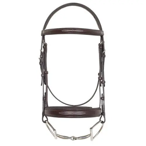 Camelot Fancy Stitched Wide Noseband Comfort Padded Bridle 1