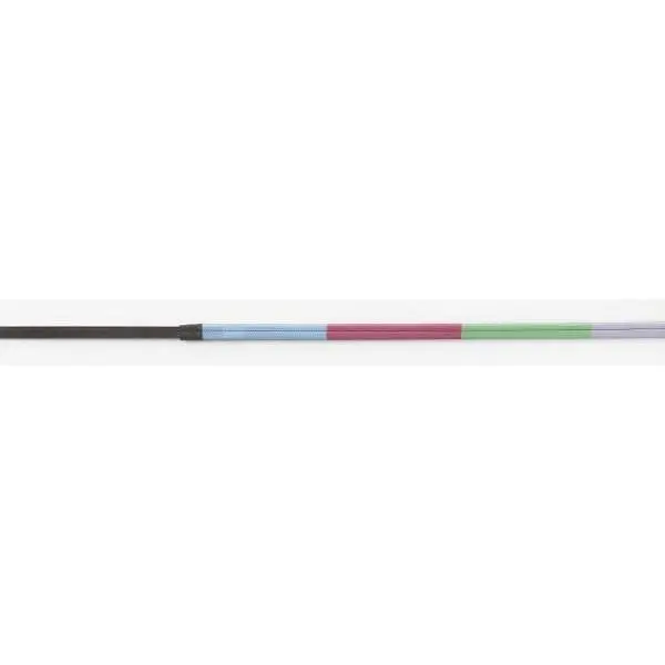Camelot Ice Rainbow Rubber Reins 1