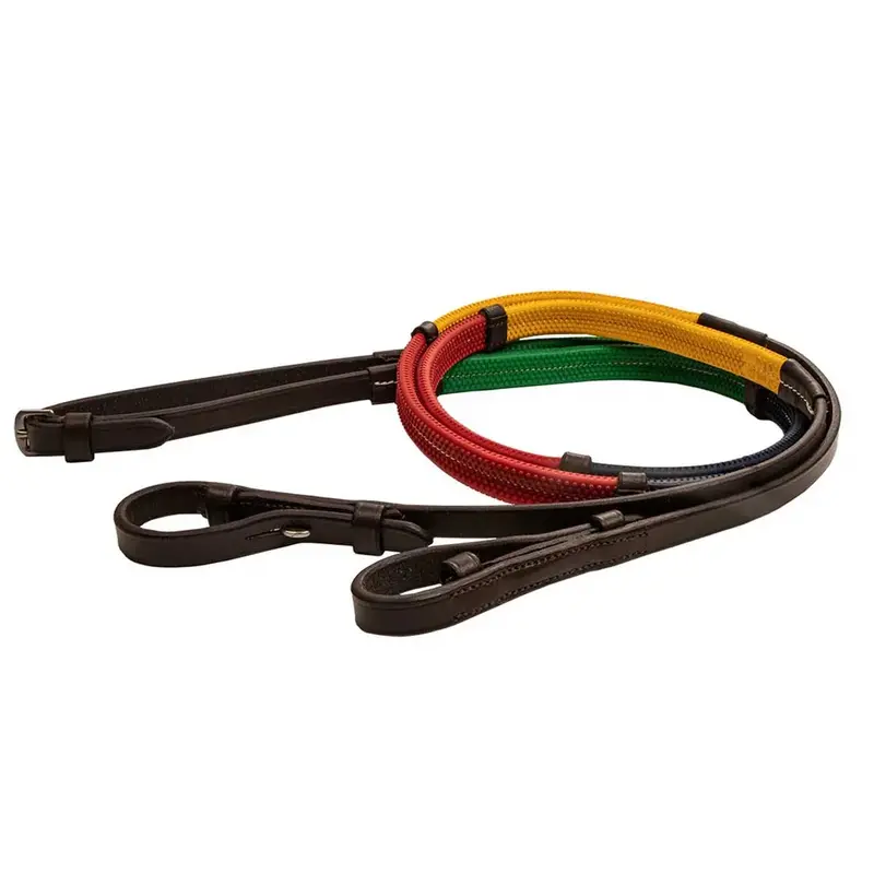 Camelot Rainbow Training Reins 1