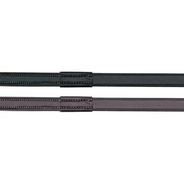 Camelot Rubber Lined Flat Reins 1