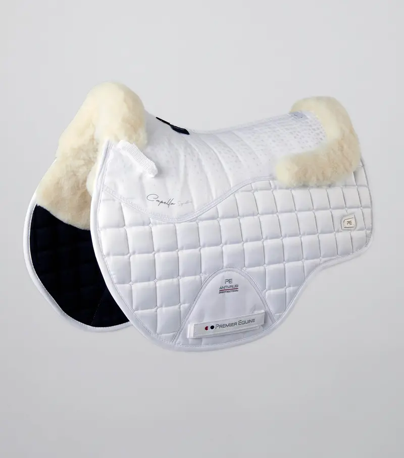 Capella Close Contact Merino Wool Gp/Jump Square White/Natural Wool 1