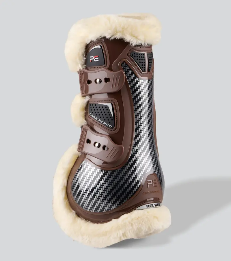 Carbon Pro Techno Wool Tendon Boots Brown 1
